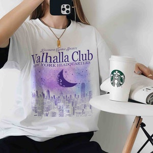 Valhalla club Comfort Colors shirt, Kings of Sin series by Ana Huang merch, Twisted series shirt, Romance Book Merch, Bookish Shirt. image 3