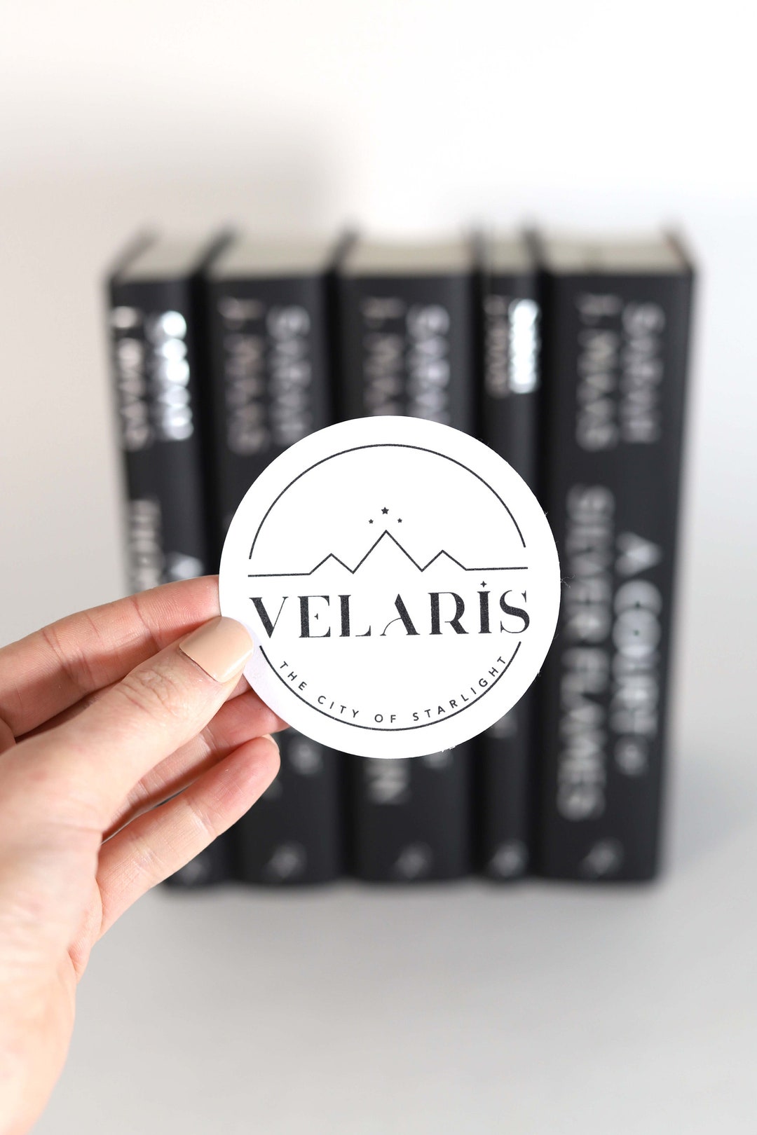 Velaris Sticker A Court of Thorns and Roses Round Rectangular 3 ...