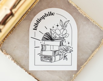 Bibliophile Fantasy Sticker Reader Sticker Bookish Sticker Book Lover Sticker Kindle Sticker Book Sticker Gift for Book Lover