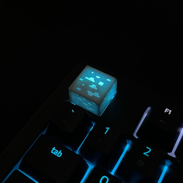 Minecraft Ore Keycaps / Keycaps stampati in 3D