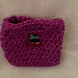 Crochet Air Pod Case, Headphones case, Pouches, mini bags, Coin Purse, Trinket Bag Handmade