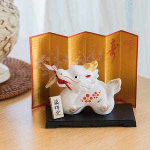 Cute Dragon Figurine, Adorable Dragon Figure, Dragon Desktop Ornament, Kawaii Dragon Desk Accessories, 2024 Zodiac Sign Year of Dragon