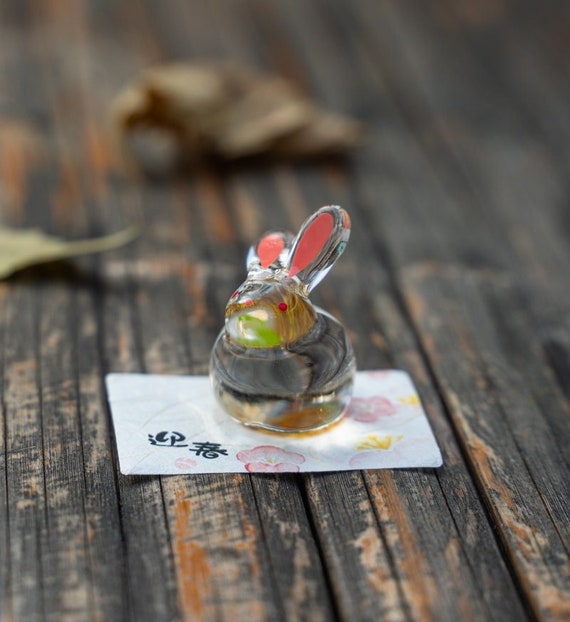 Cute Bunny Figurine Adorable Rabbit Figure Rabbit Desktop