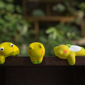 Japanese Cute Frog Figurine, Frog Desktop Ornament, Frog Lover Gifts, Frog Car Dashboard, Navigation Screen Decor, Buy 2 Get 10% Off