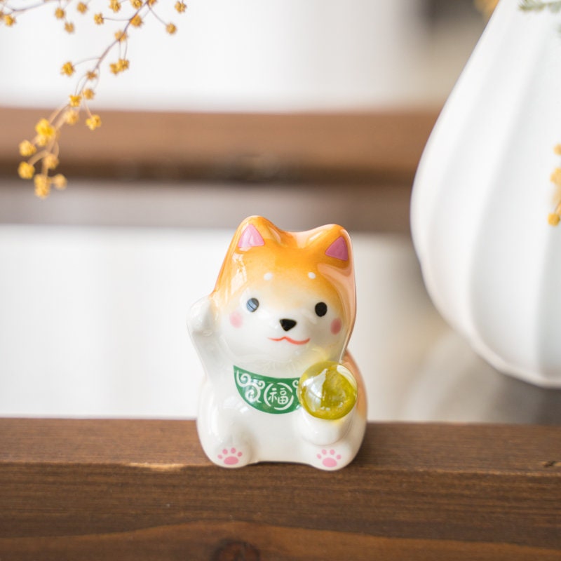 Cute Tumbler Mini Shiba Inu Miniatures Desktop Ornaments Cartoon Dog  Figurine Home Decoration Accessories Fairy Garden Toys Gift - AliExpress