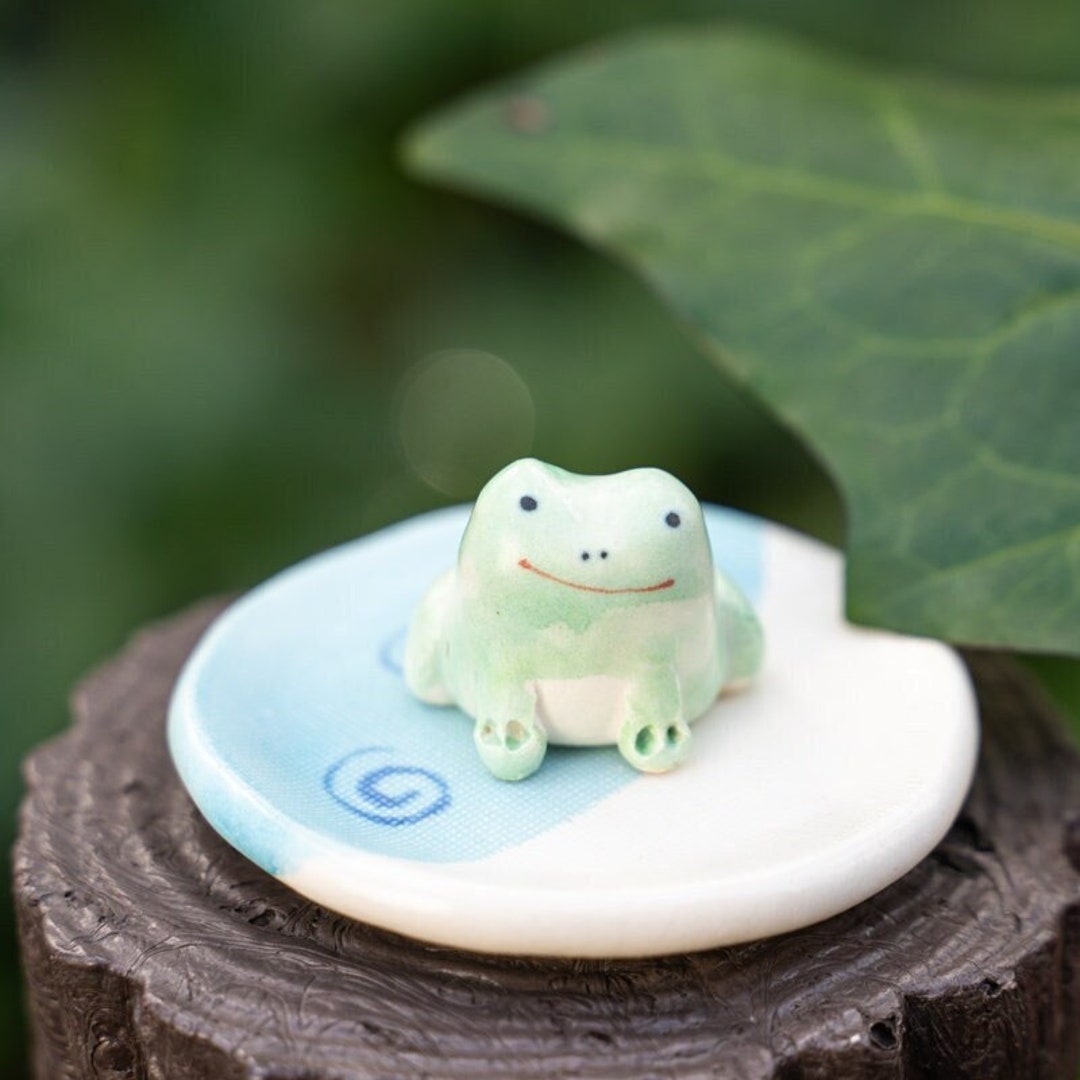 Cute Frog Incense Stick Holder, Frog Stick Incense Burner, Frog Incense
