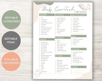 Baby registry essentials list sale