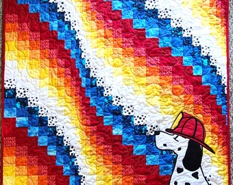 Dalmation (Fire and Ice) Bargello Pattern