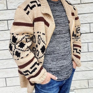 Big Lebowski Cardigan Dude style sweater