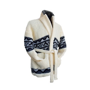 Maglione Starsky con cardigan grosso immagine 1