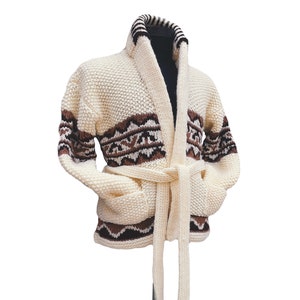 Starsky and Hutch Sweater Handmade Chunky Cardigan Ready to Ship 画像 6
