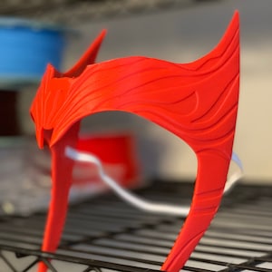 scarlet witch headpiece etsy