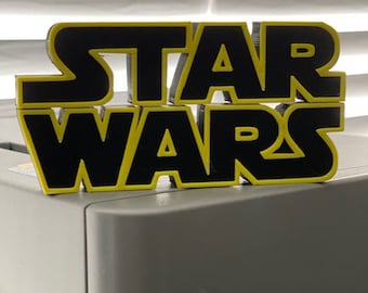 Art imprimé en 3D/Panneau de présentation Star Wars