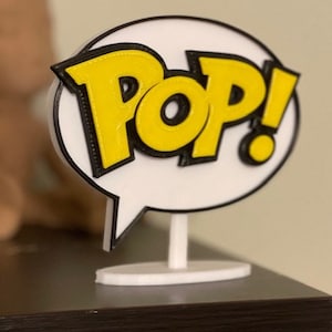 POP! 3D Printed Art / Display Sign / Funko