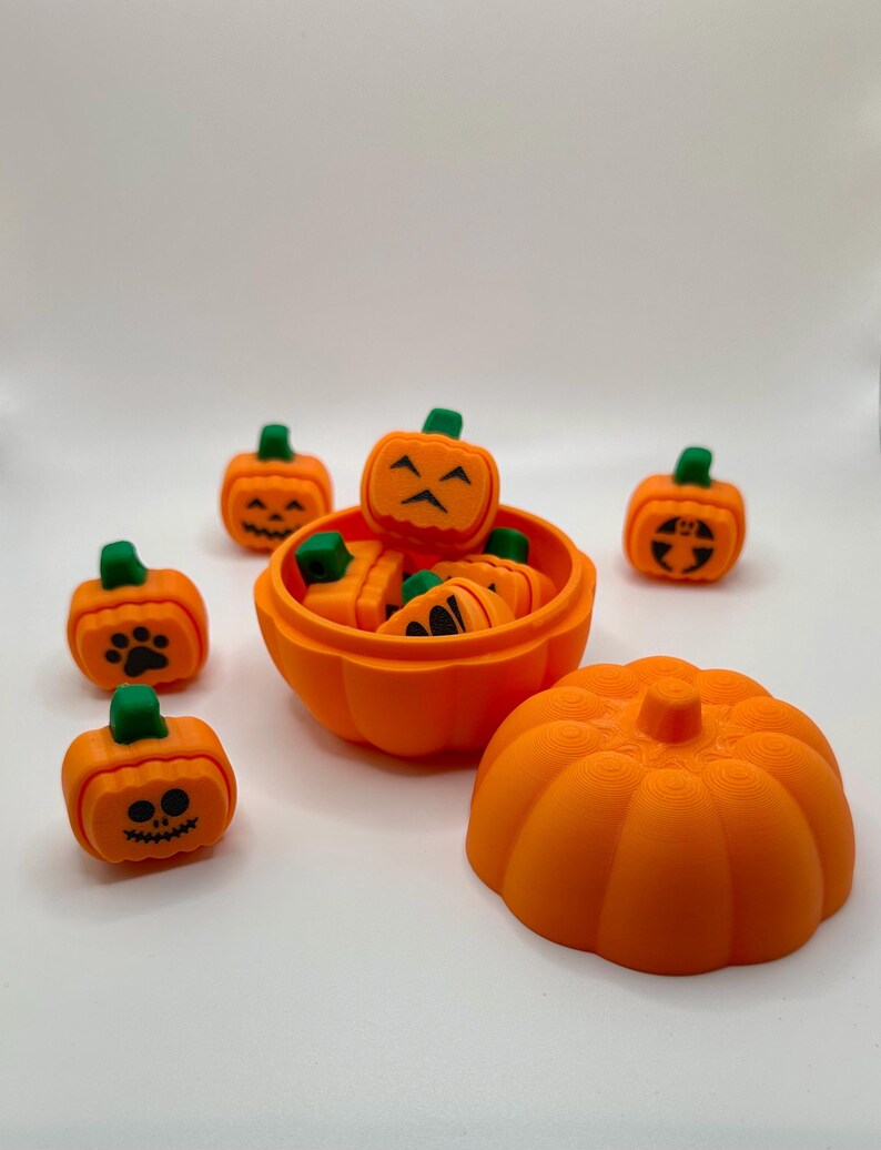 Pumpkin Patch Multipack Fidget Clicker Halloween Party Favor Stress