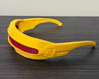 Cyclops Doomsday-vizier | Futuristische scifi-cosplayrekwisiet | Post-apocalyptische bril