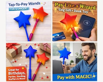 Tap To Pay Wand – The Original - Pay with Wizard Magic!