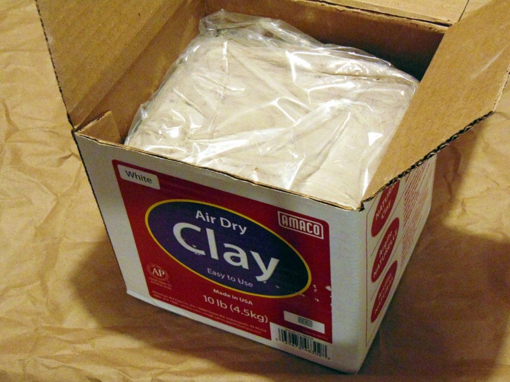 Bricks of Air-dry Clay 10 Lbs 