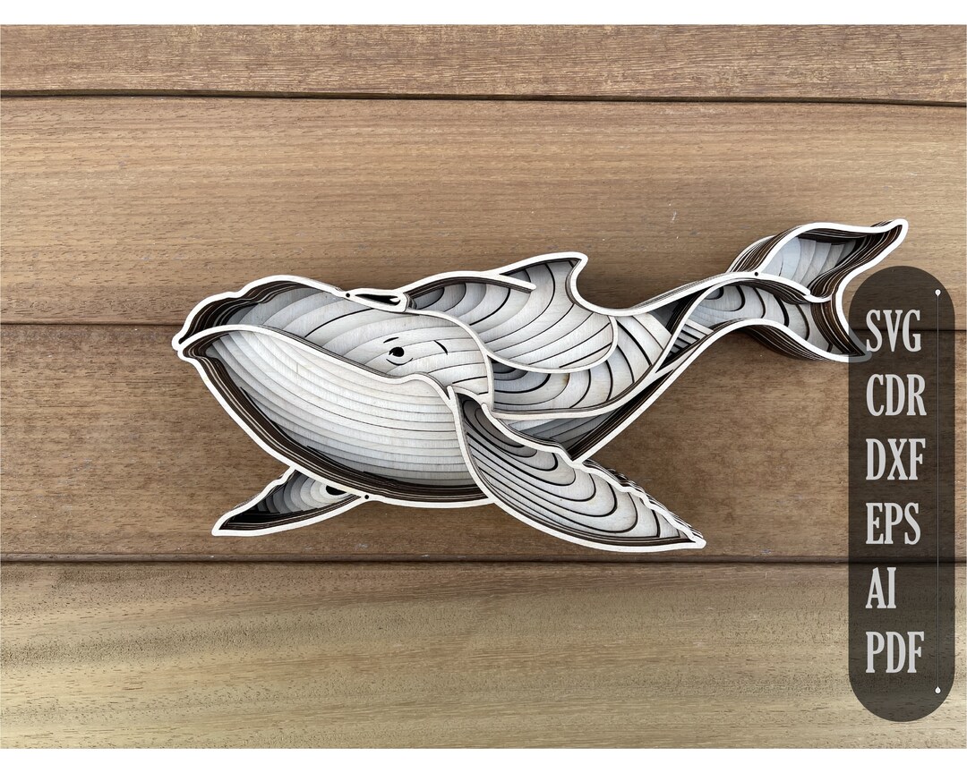 Baby Whale Svg Popular Ocean Fish Svg Layered Drawings for - Etsy Australia