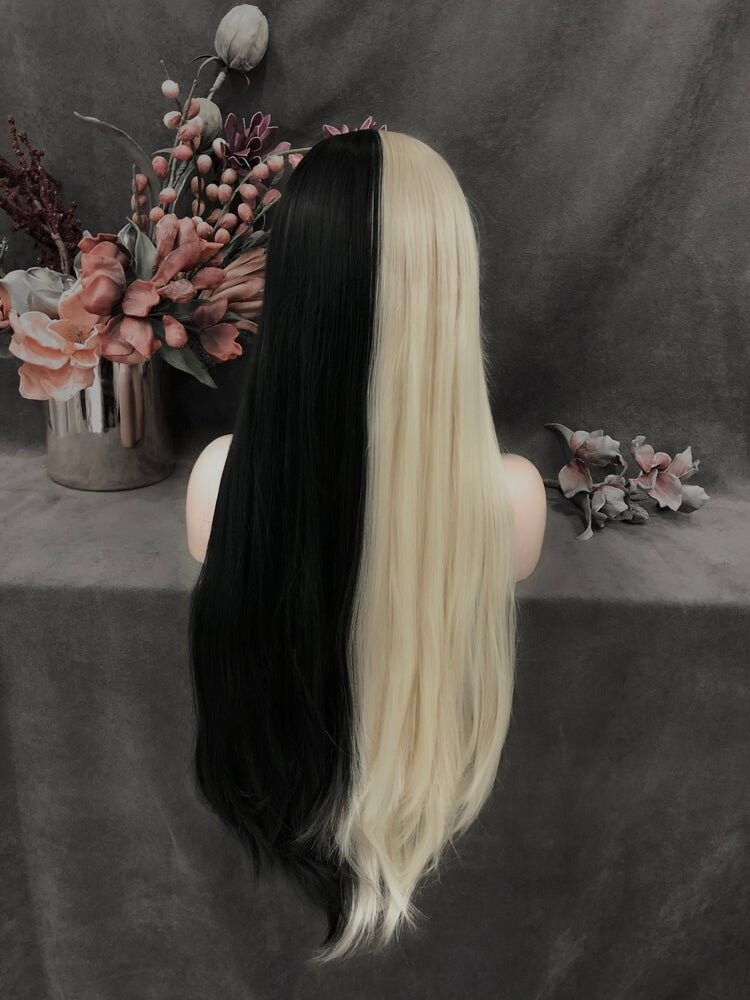 Lush Black And Blonde Wig Moment Digital Art Lush Black And Blonde Wig Moment Digital Art