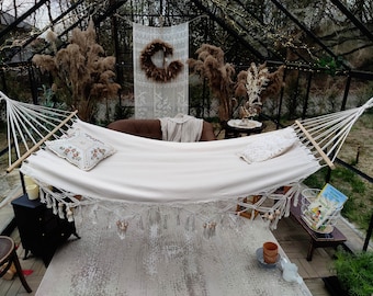 Modern hammock, Macrame Hanging chair, Hanging chair, Swing chair, Hanging chair in bedroom, Indoor swing, Boho chair, hammock on the beach