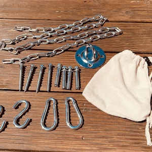 Mounting kit, Hammock mounting kit, Hammock hanging tools, Hammock ceiling mount , Hammock hardware, Hammock Chair Indoor Hanging Kit