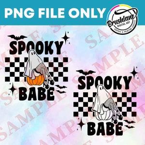 Spooky Babe Clip art / Digital Download