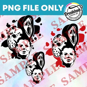 Slasher squad Clip art / Digital Download