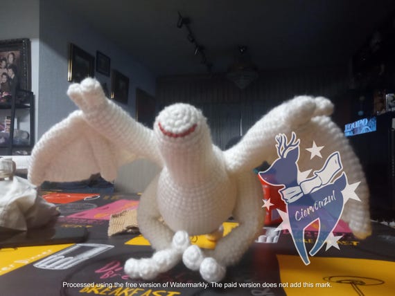 Khezu Monster Hunter Amigurumi Pattern - Etsy