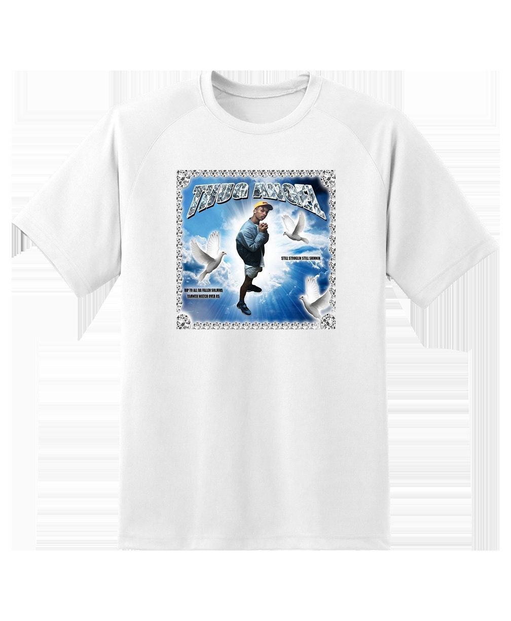 Thug Angel Tshirt Black Kray - SICKBOYRARI - Etsy