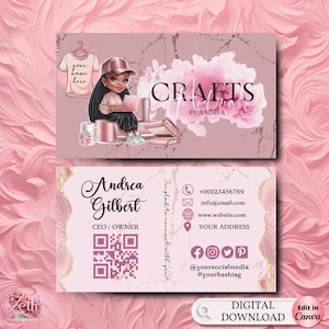 Créations artisanales de carte de visite, Carte de visite artisanale pour t-shirt avec logo, Carte avec presse à chaud, Carte de visite à faire soi-même, Carte de vœux pour t-shirt sur verre