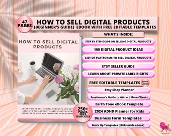 How to Sell Digital Products eBook. How to Create Digital Products and Sell Them. Beginner’s Guide to Sell Digital Products. Digital Product