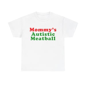 Camiseta almôndega autista da mamãe