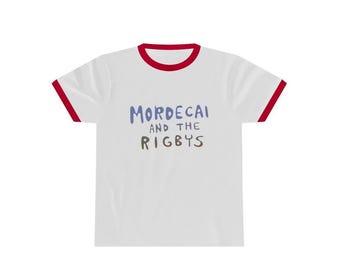 Mordecai and the Rigbys The Regular Show Ringer Tee