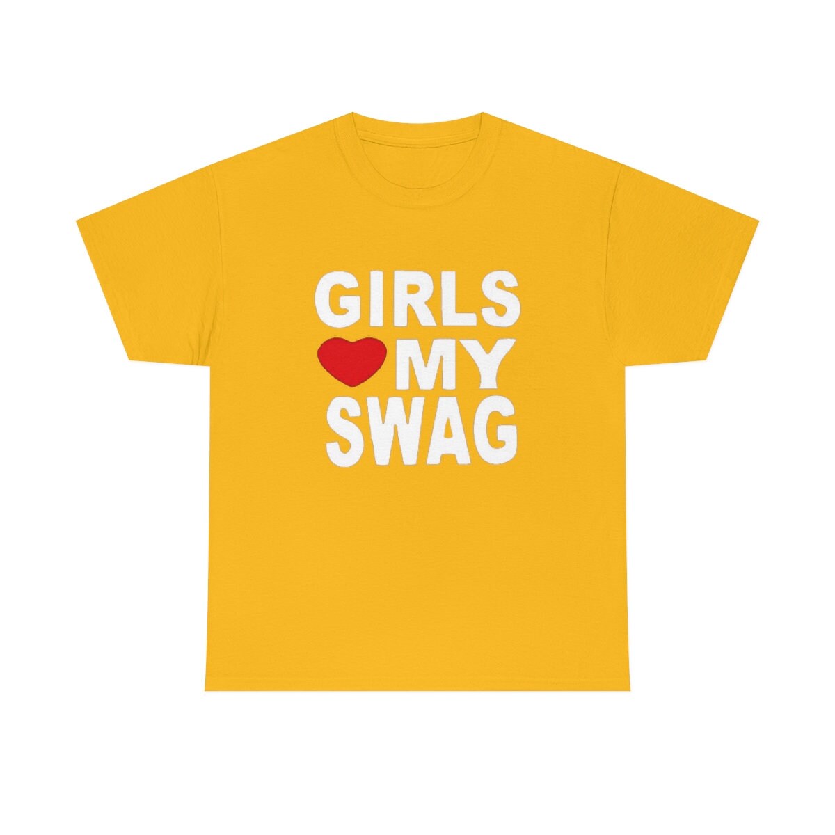 Girls Love My Swag T Shirt 100% Pure Cotton Big Size Girls Love My Swag  Swag Boy - T-shirts - AliExpress