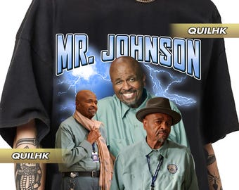 William Stanford Davis as Mr. Johnson Abbott Elementary rap tee shirt