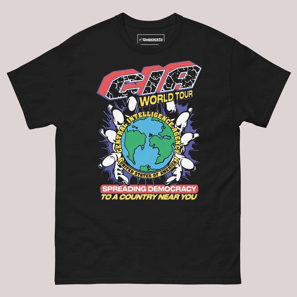 CIA World Tour shirt