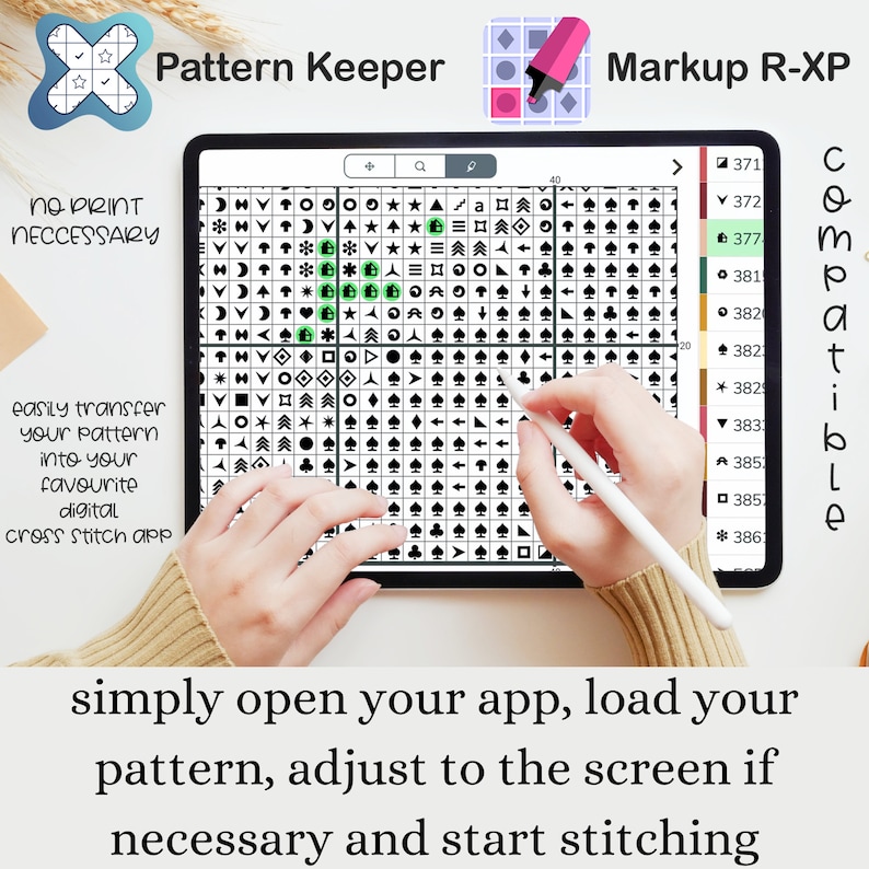 Book Reader Cross Stitch, Instant Download PDF, Easy Embroidery Pattern Chart, Boho Home Aesthetic, Wall Hanging Design, Reading Room Decor image 3