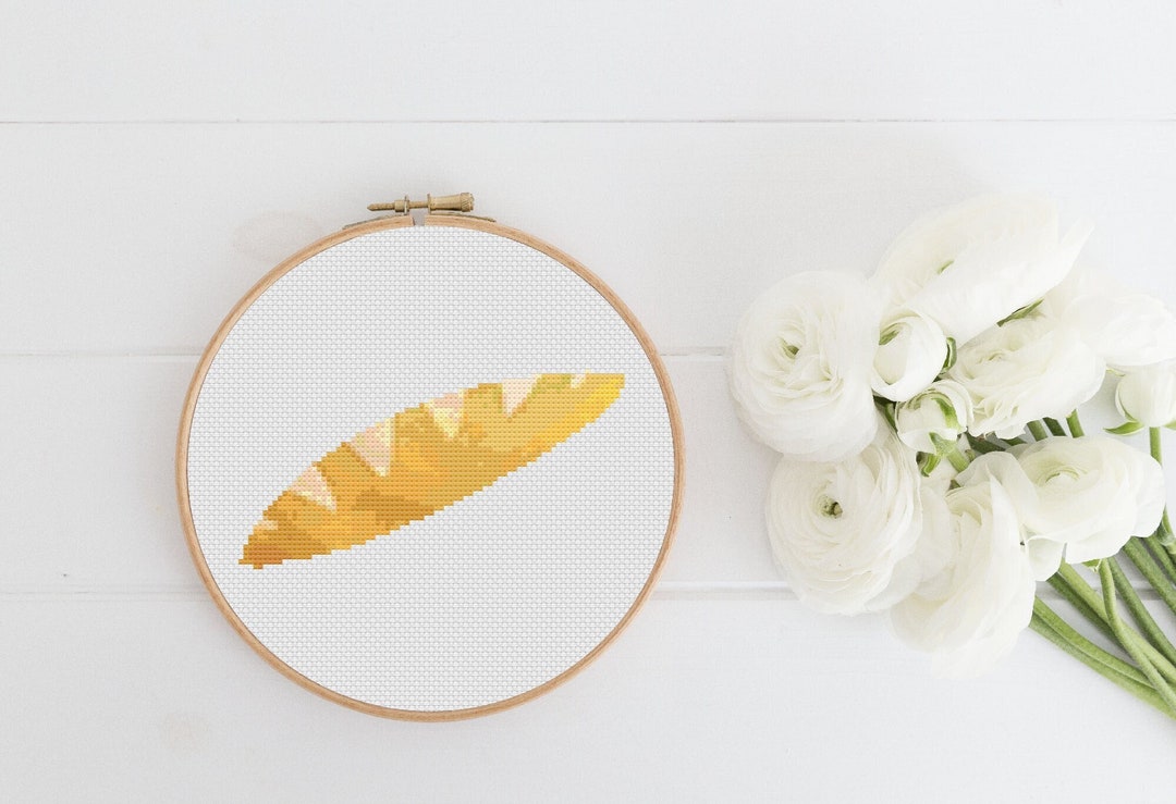 Baguette Cross Stitch Pattern PDF Pattern Nursery Room Etsy