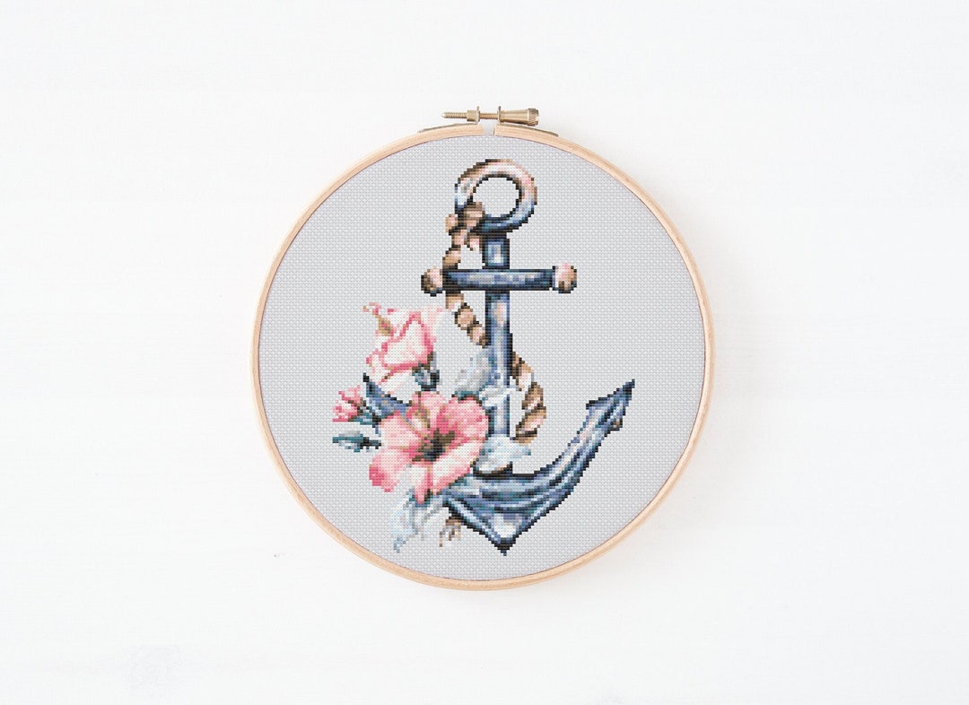 Anchor Cross Stitch, Instant Download PDF, Easy Cross Stitch Pattern ...