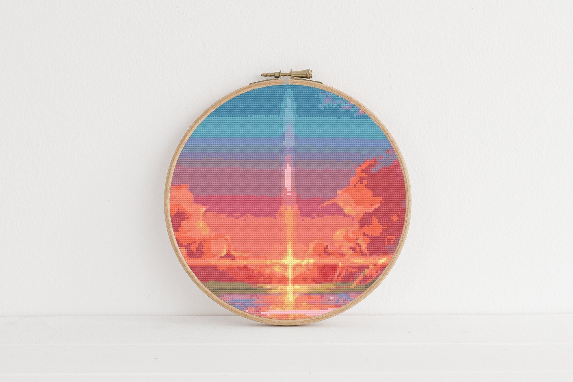 Cross Stitch Pattern, Landscape Art, Modern Cross Stitch Cross Stitch Pattern, Landscape Art, Modern Cross Stitch