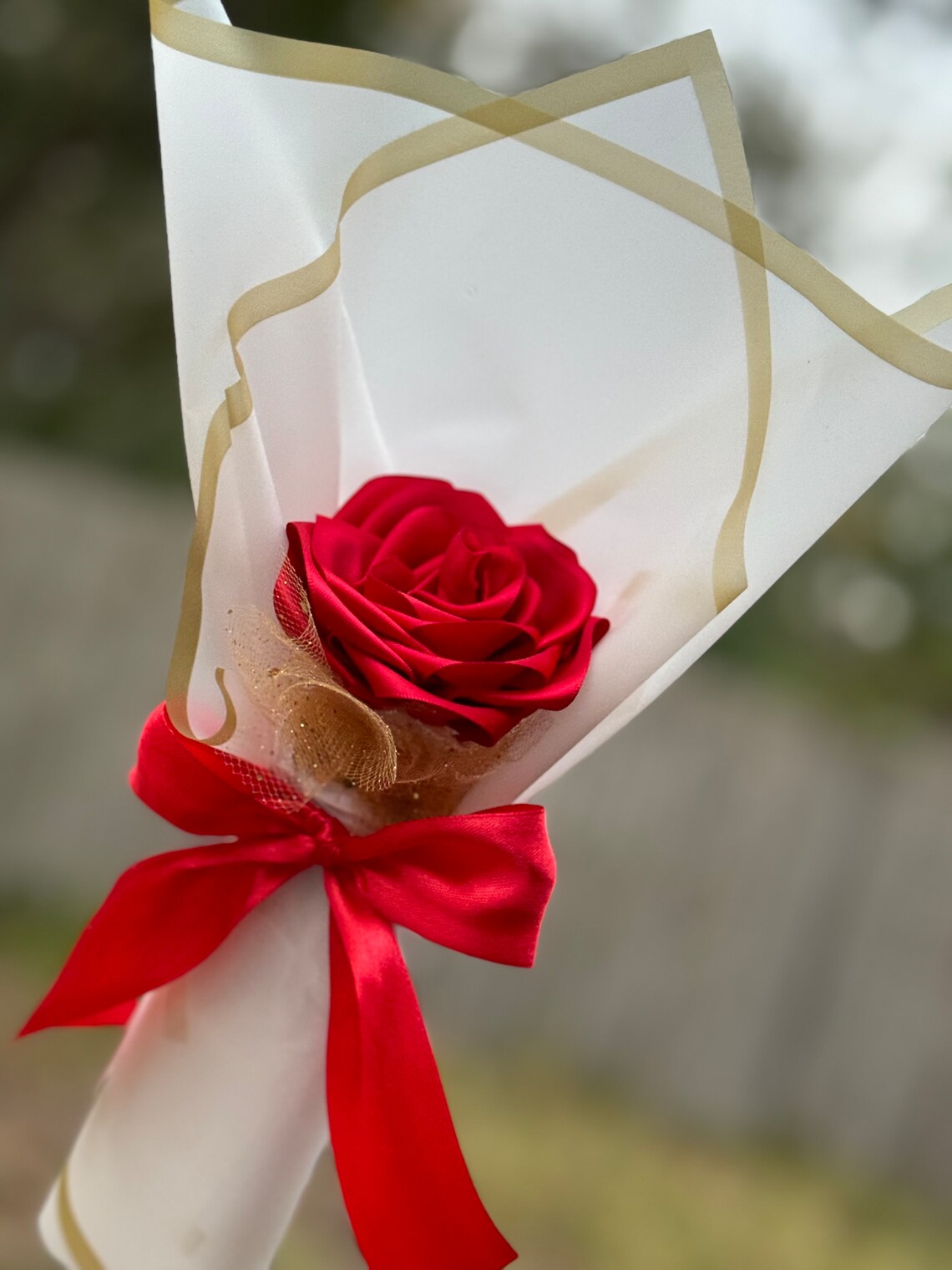 Single Eternal Rose Mini Bouquet, Eternal Rose, Quinceanera, Sweet ...