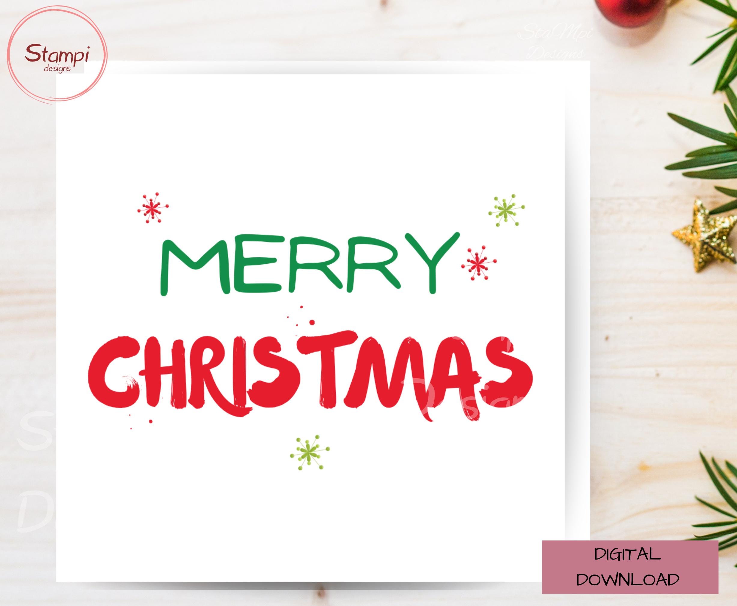 Vector Retro Christmas Greeting Card Design Template Stock Vector Image