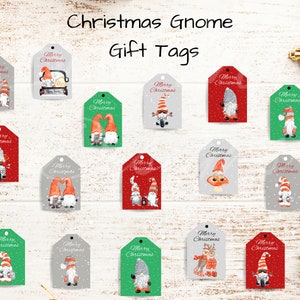 Étiquettes imprimables pour cadeaux de Noël : étiquettes pour cadeaux de Noël (numériques)