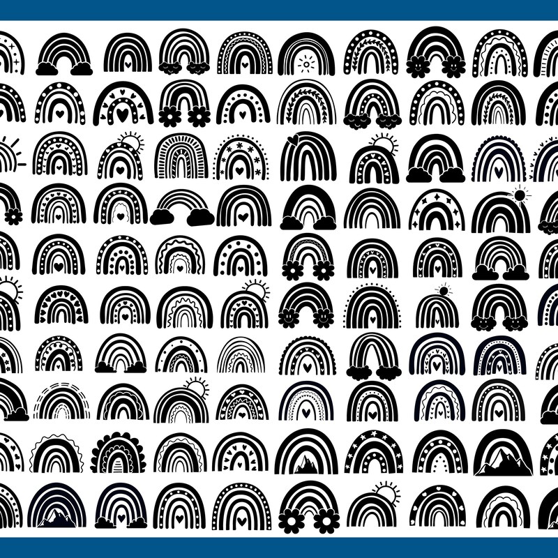 Boho Pattern Svg - Etsy