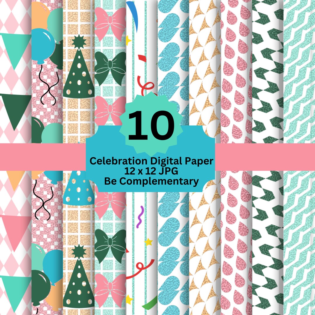 Graduation Scrapbook Paper Craft Supply Digital Paper Scrapbook ...