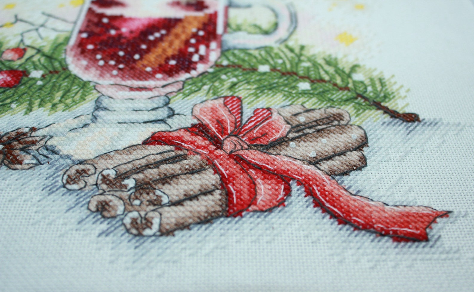 Mulled Wine Cross Stitch Pattern Winter PDF Pattern Christmas Etsy