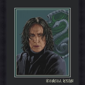 Professor ponto cruz padrão poção mestre padrão assistente ponto cruz padrão snape padrão dmc gráfico para impressão pdf download instantâneo