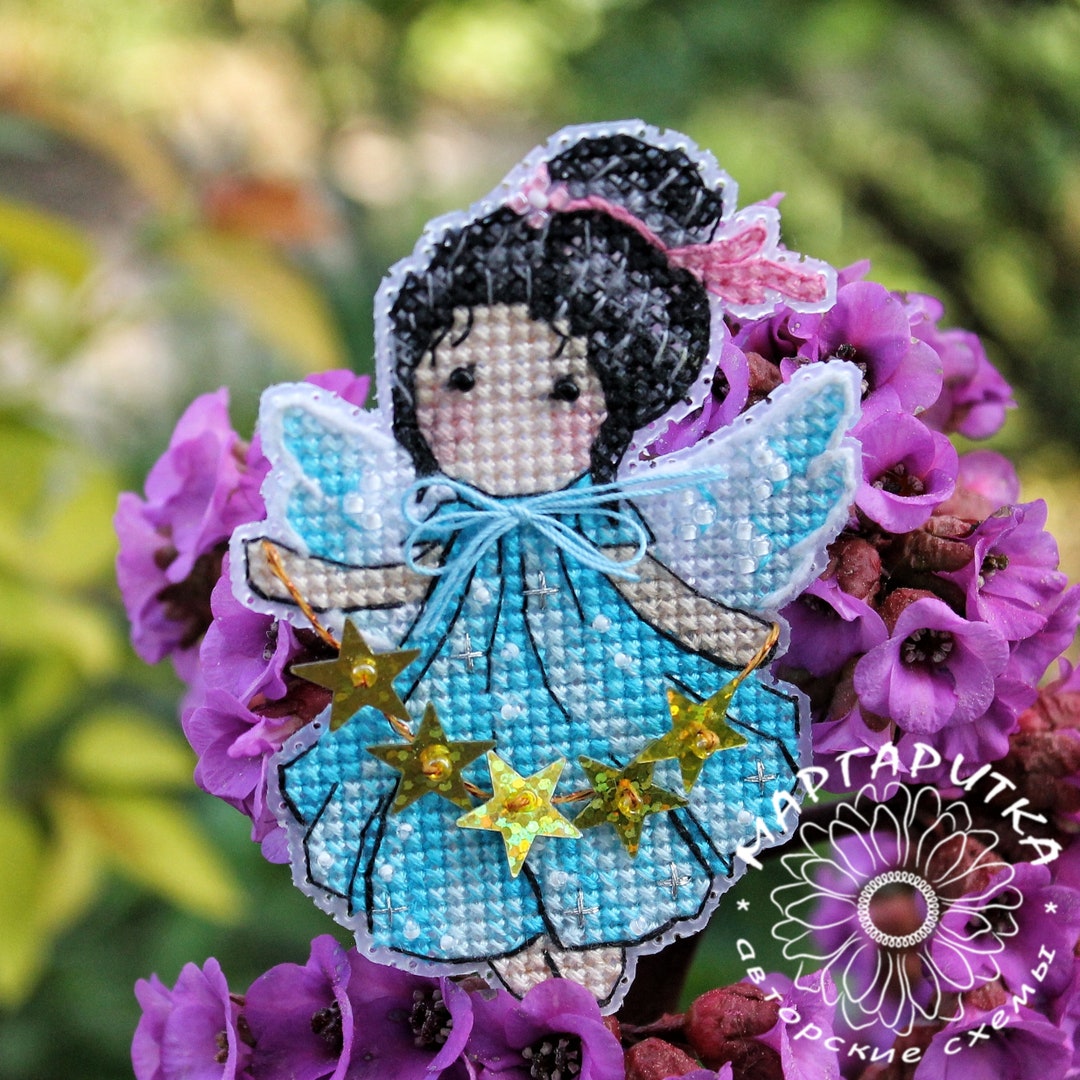 Little Angel Pattern Little Angel Cross Stitch Pattern Cute Girl Pattern Cute Angel ...