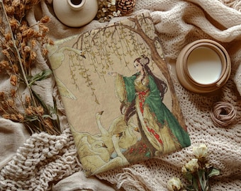 Modèle de point de croix cygnes sauvages : conception de conte de fées Eliza (modèle PDF)